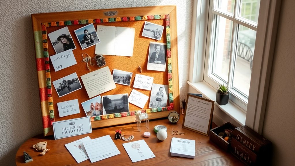 create personalized memory boards