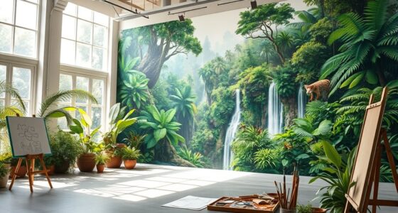 create your own wall mural