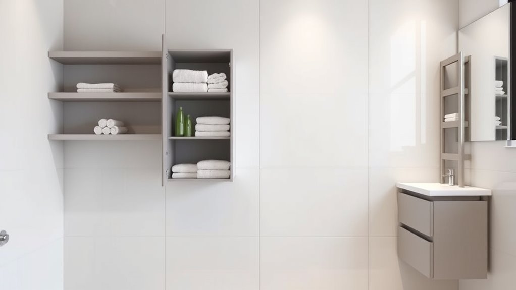 discreet bathroom storage ideas