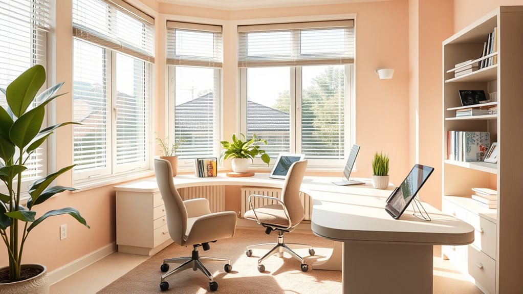 ergonomic furniture and lighting