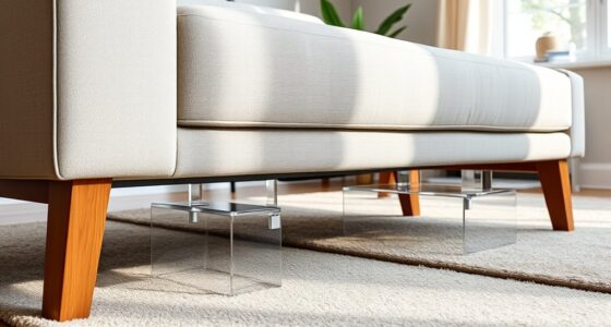 furniture risers for comfort