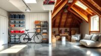 garage and attic decluttering