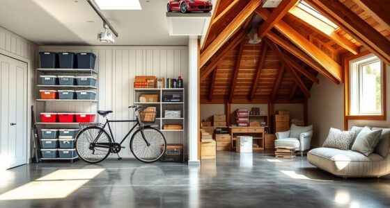 garage and attic decluttering
