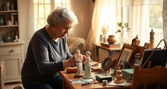 gentle senior decluttering support