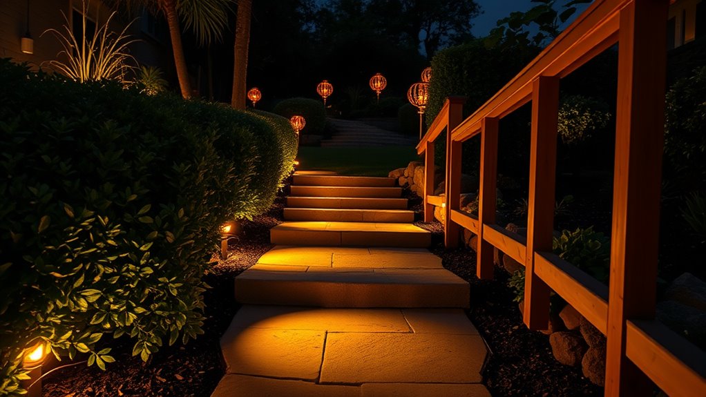 illuminate paths to prevent falls