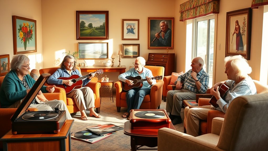 music and art enrich senior life