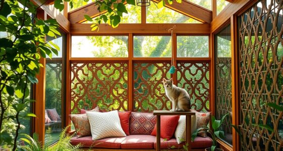 outdoor cat enclosure design