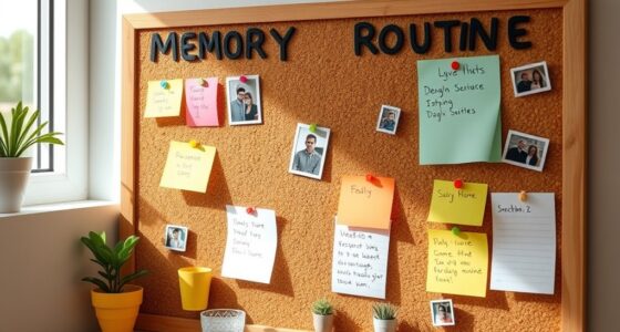 personalized routine memory boards