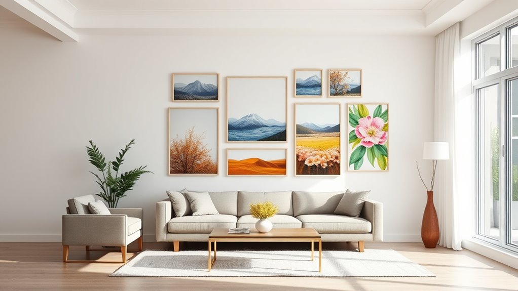 seasonal art exchange rotation