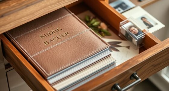 securely store photos memorabilia