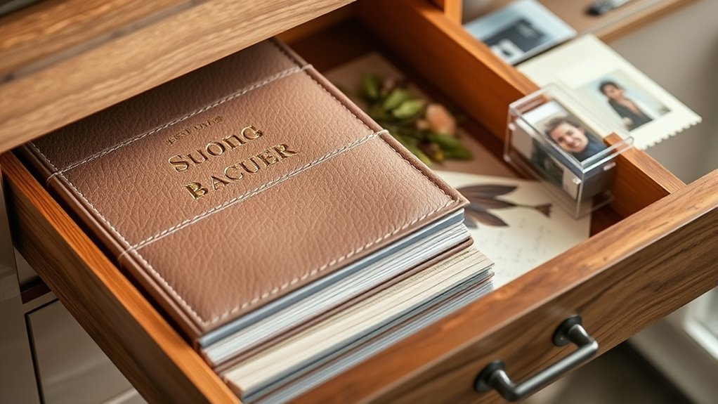 securely store photos memorabilia