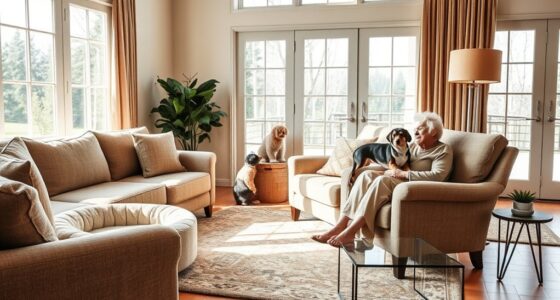 senior and pet friendly home