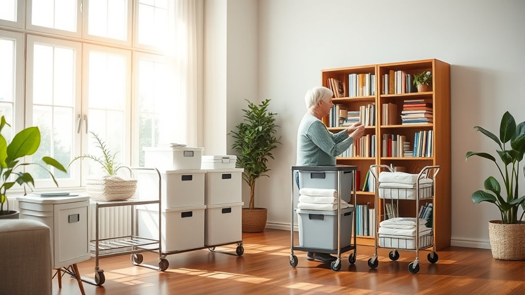 senior downsizing and organizing