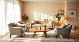 senior friendly calming interiors