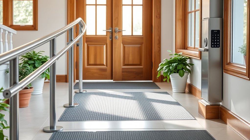 senior friendly entryway design