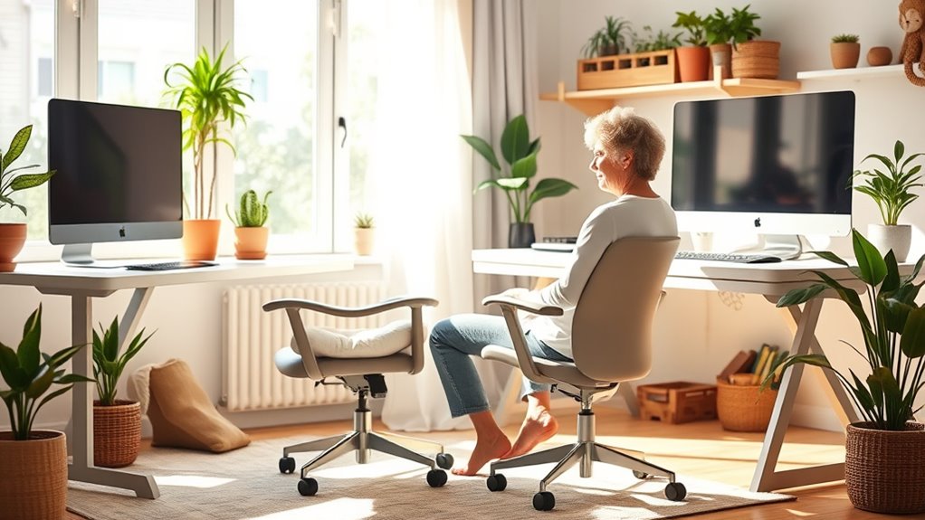 senior friendly home office