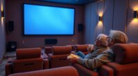 senior friendly home theater