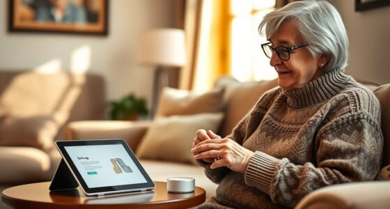 senior friendly voice assistant setup