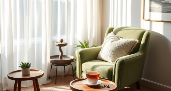 serene decor for relaxation