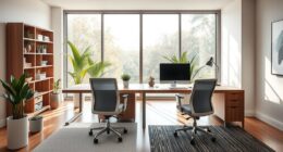 shared home workspace design