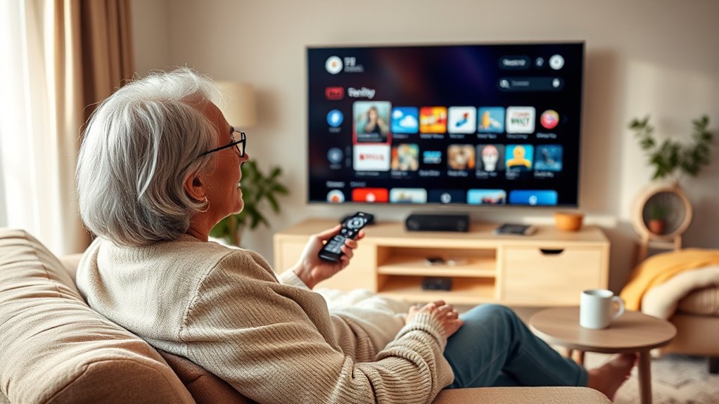 simplified controls enhance tv enjoyment