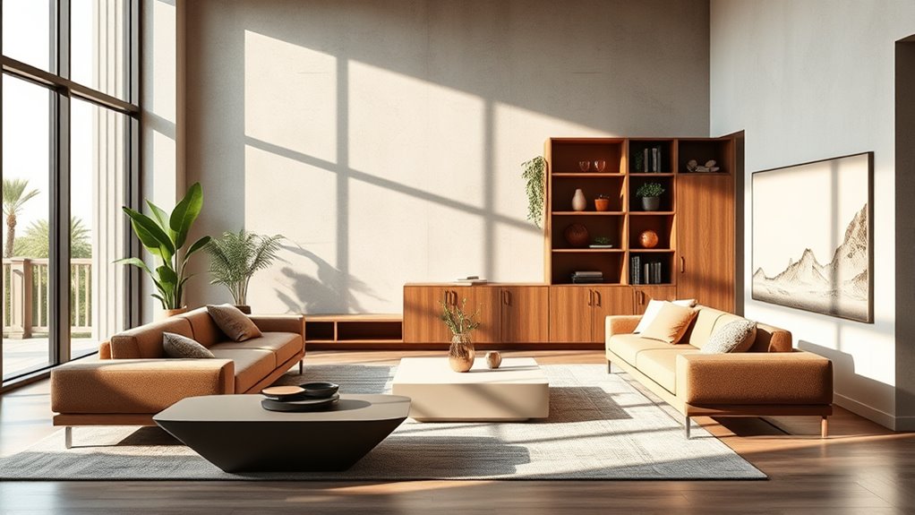 sustainable multifunctional minimalist furniture