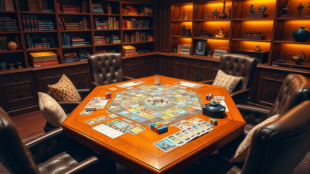 ultimate card and board game room