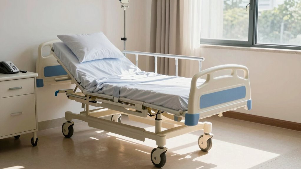 accessible bed adjustment controls