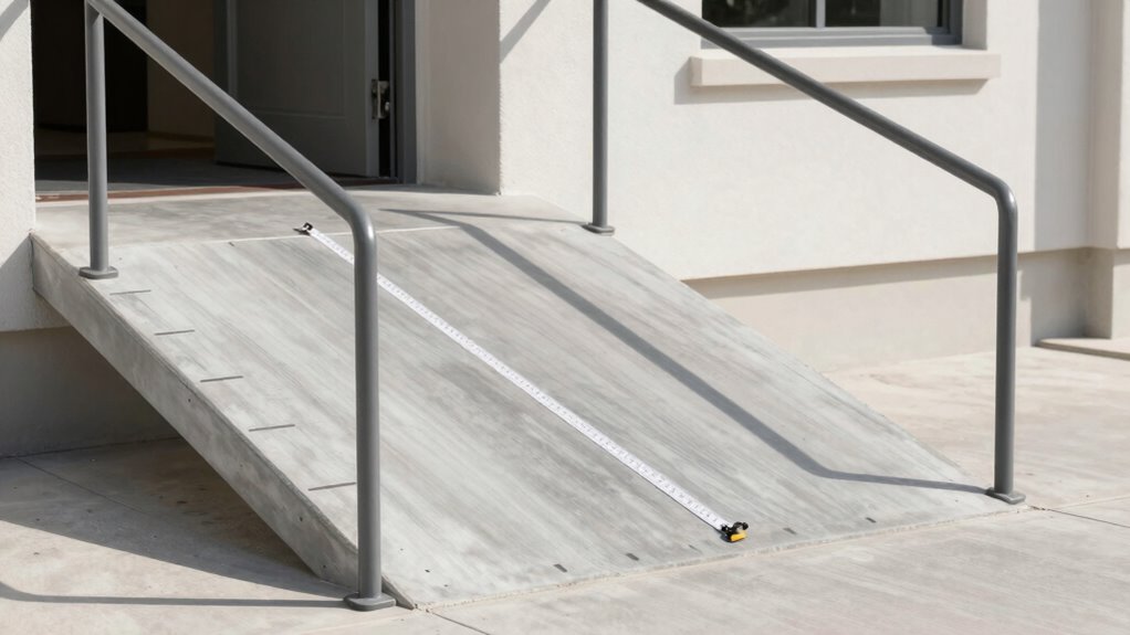 accurate ramp slope measurement