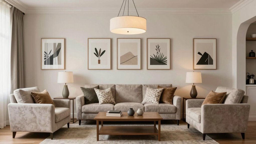 achieve harmonious room balance