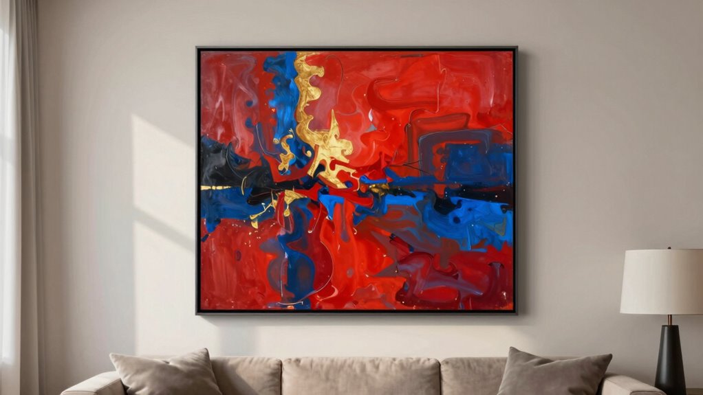 adjust art to eye level