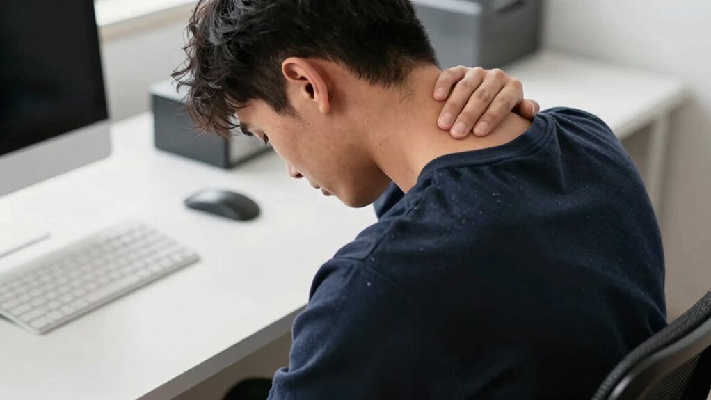 adjust desk height for comfort