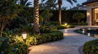 aim low voltage lights outdoors