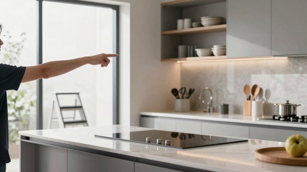 avoid overreaching and clutter