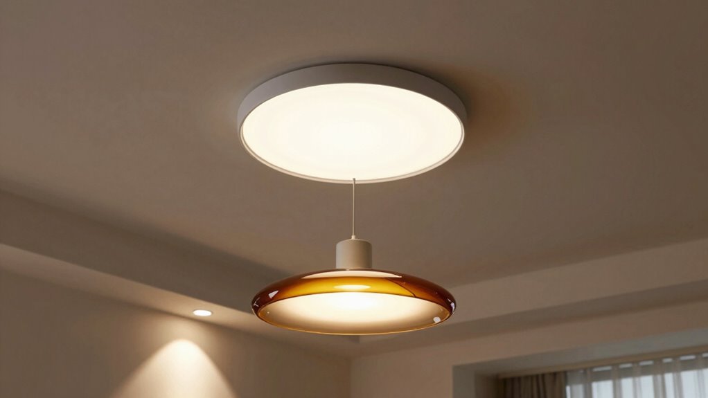 balanced harmonious lighting layers