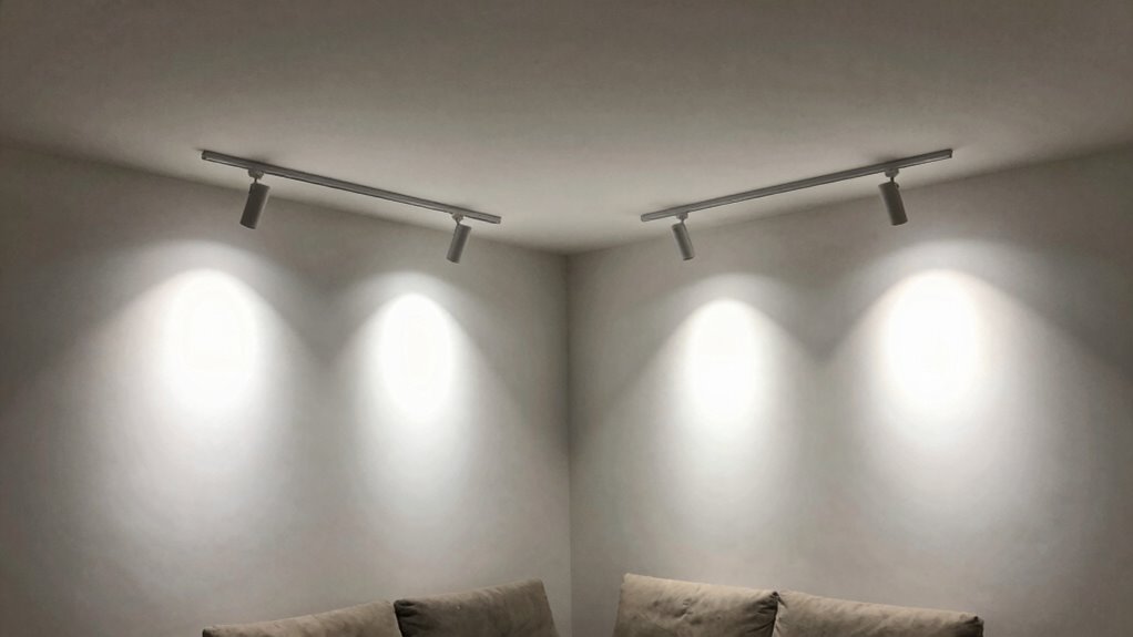 balanced layered lighting scheme