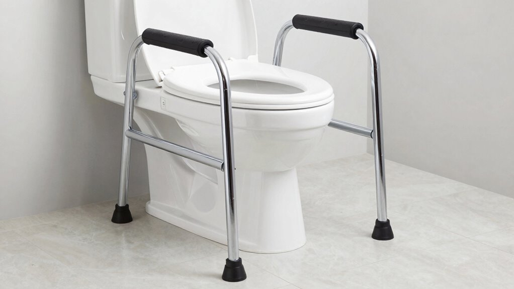 bariatric toilet safety features