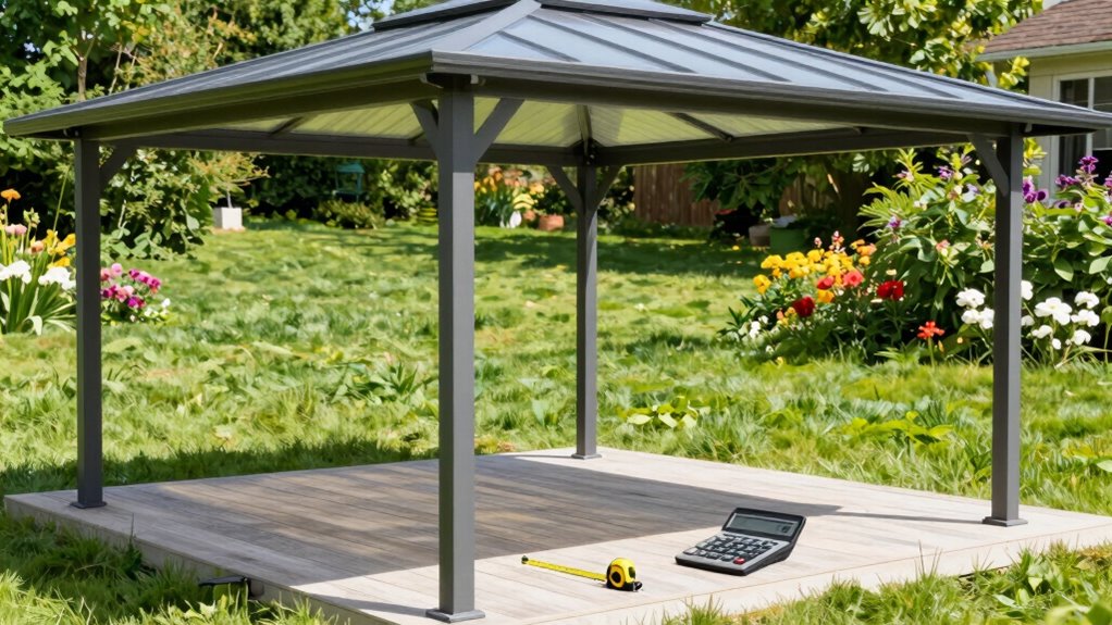 calculate gazebo cost efficiency