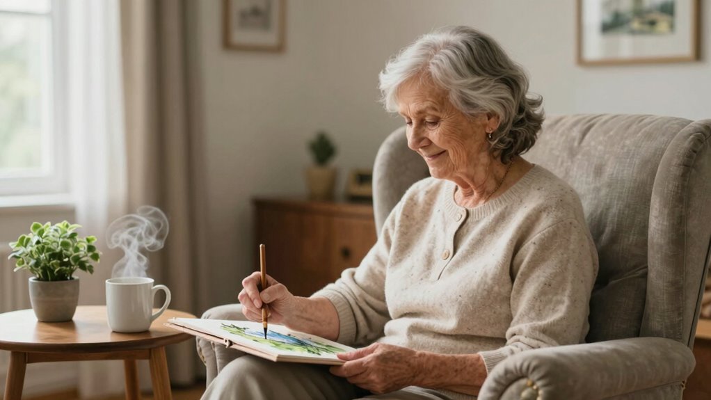 calm engaging stress reducing activities