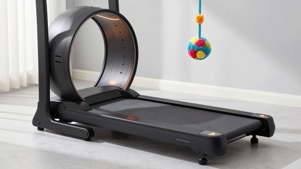 cat treadmill safety features
