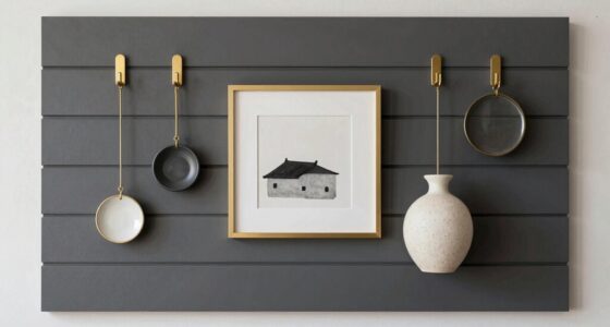 centered slat wall panels