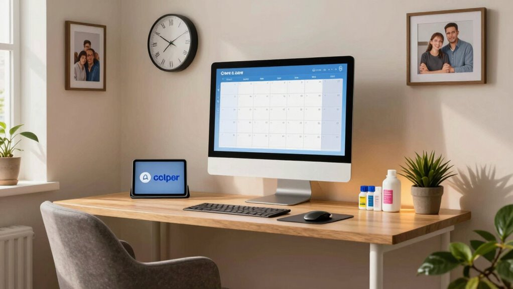 centralized caregiving management system