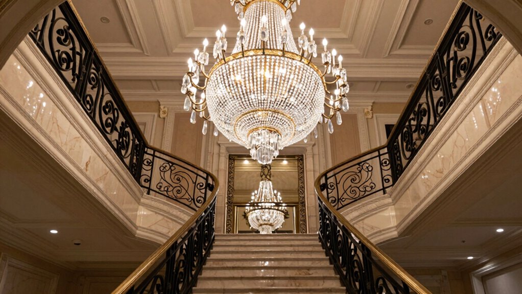 chandelier placement guidelines