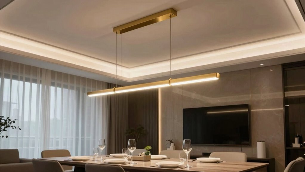 chandelier size and features