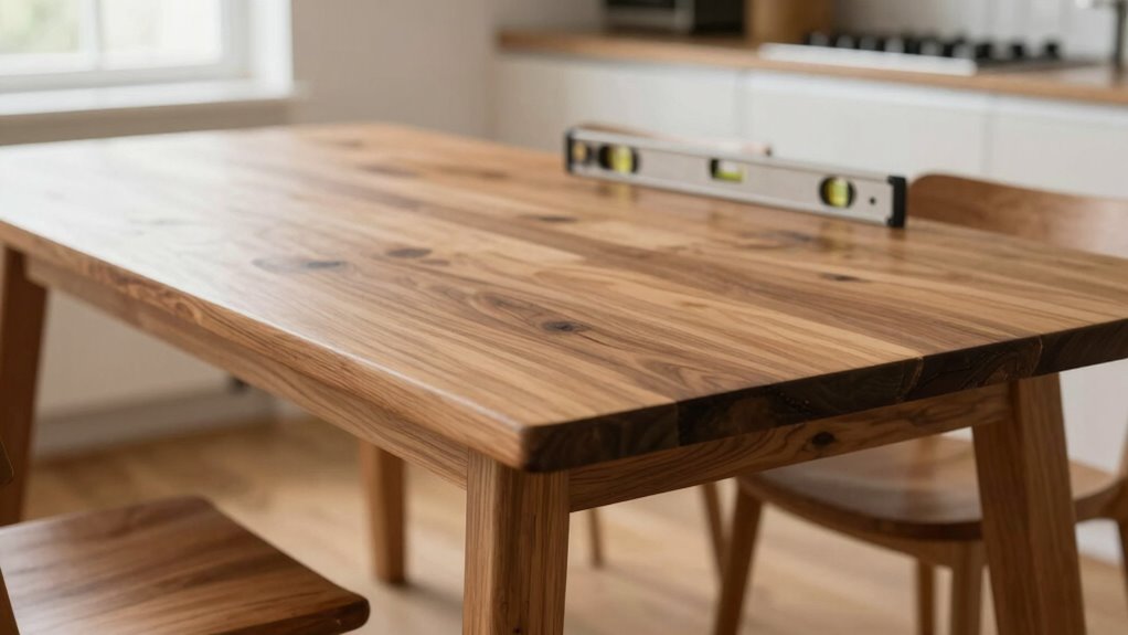 check legs and floor