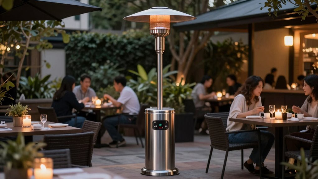 choosing effective outdoor heaters