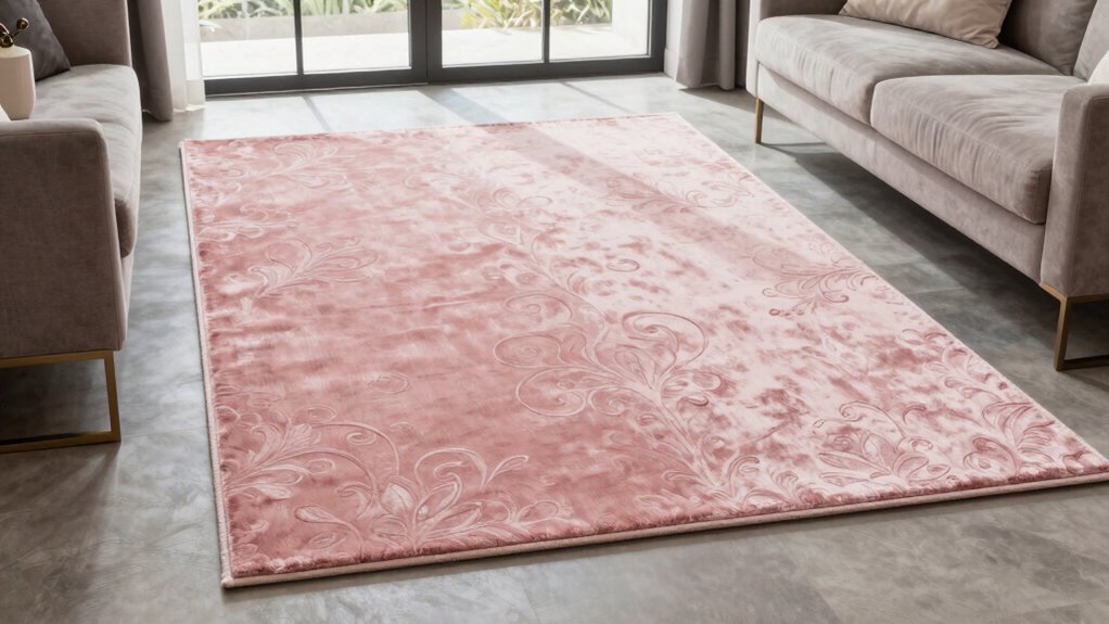 choosing the perfect blush pink rug