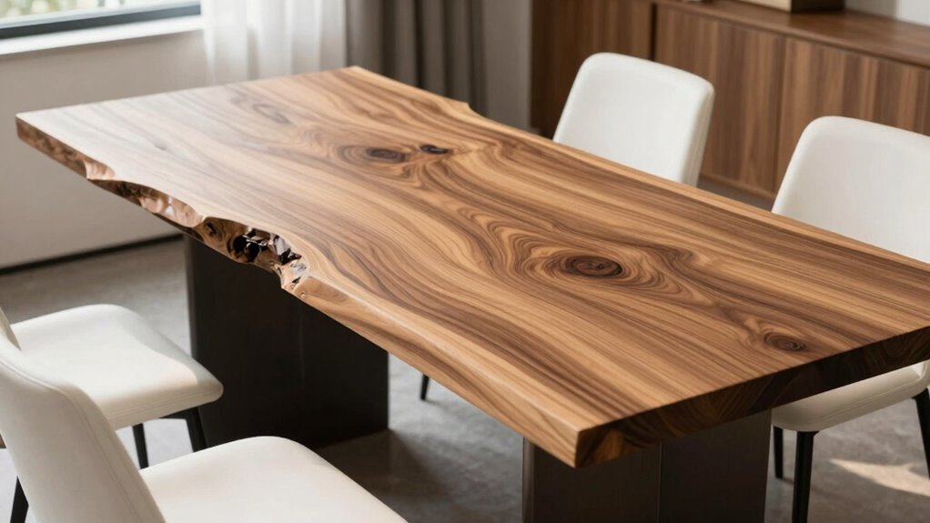 choosing the perfect live edge table