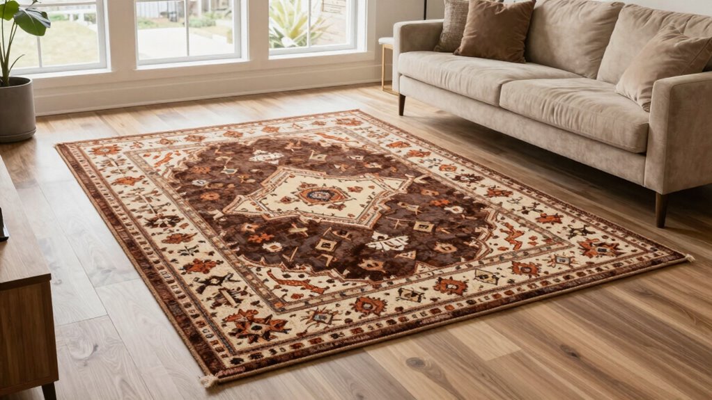 choosing the right living room rug