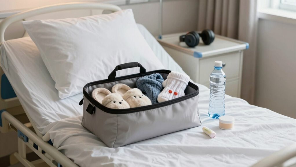comfort items for hospital stay
